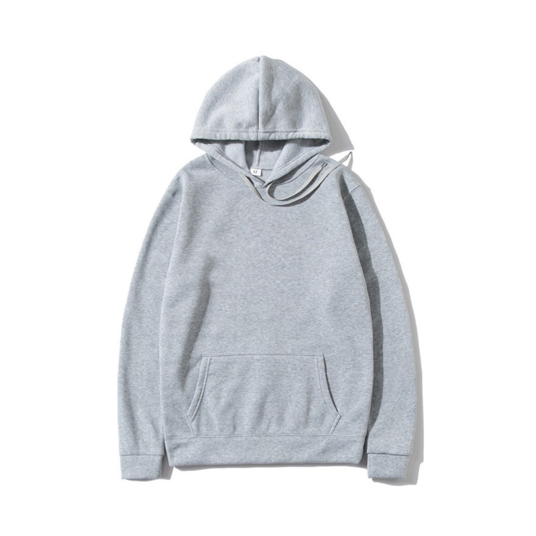 Cotton Fleece Blank Hoodie