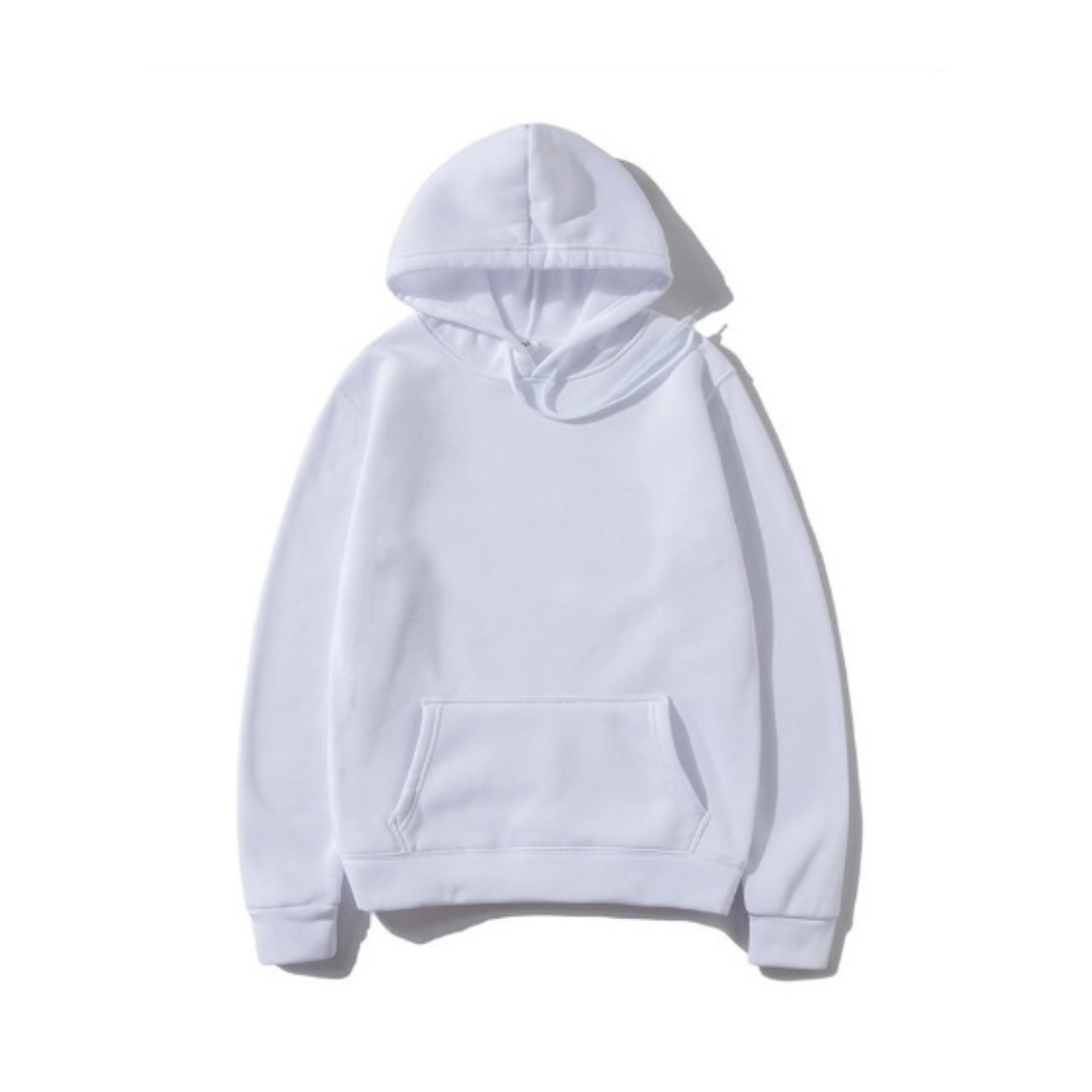 Cotton Fleece Blank Hoodie