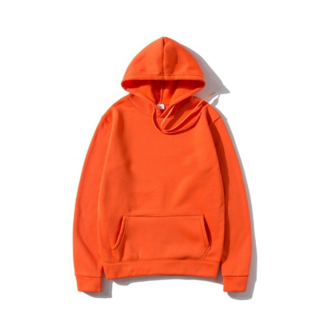 Cotton Fleece Blank Hoodie