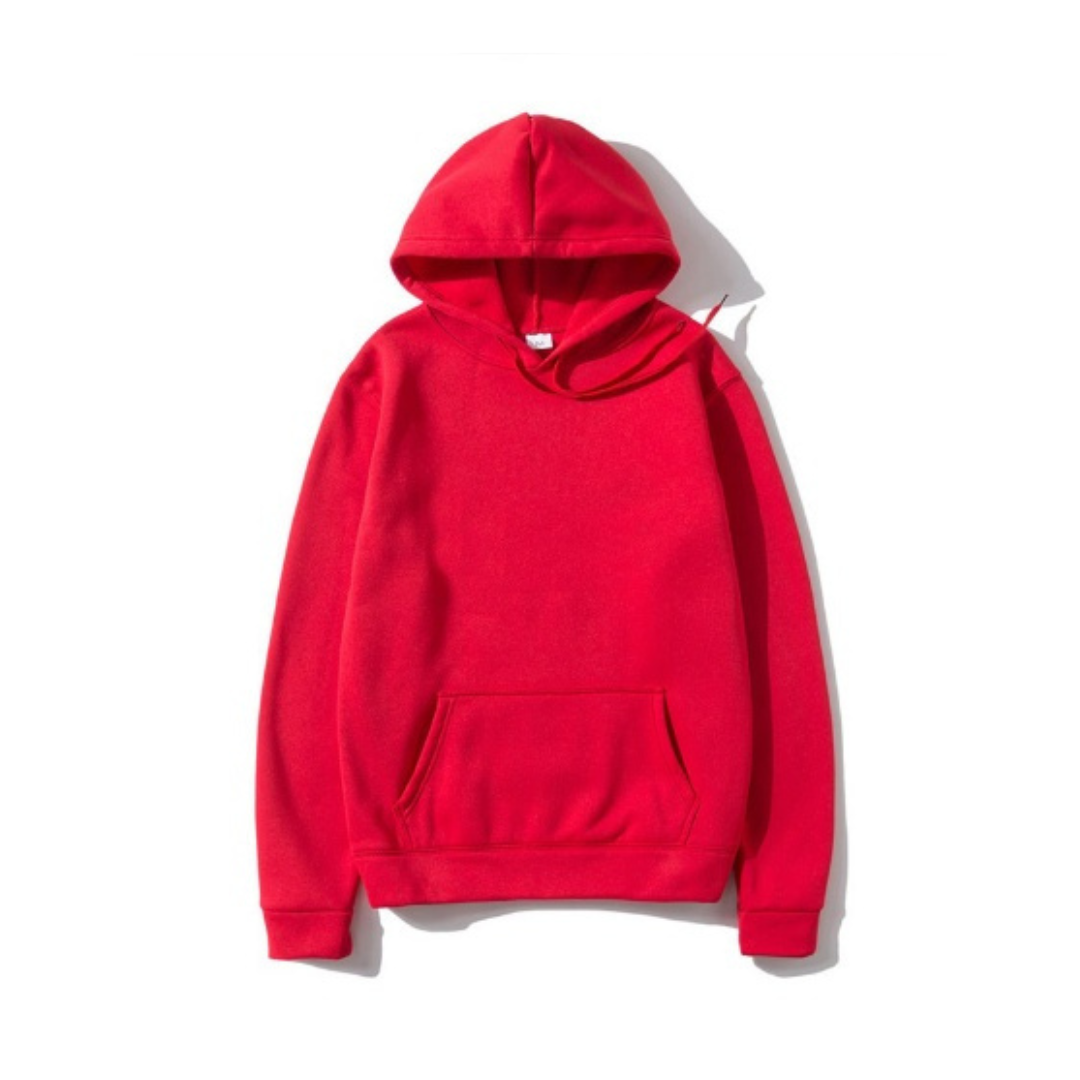 Cotton Fleece Blank Hoodie