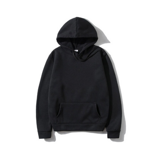 Cotton Fleece Blank Hoodie