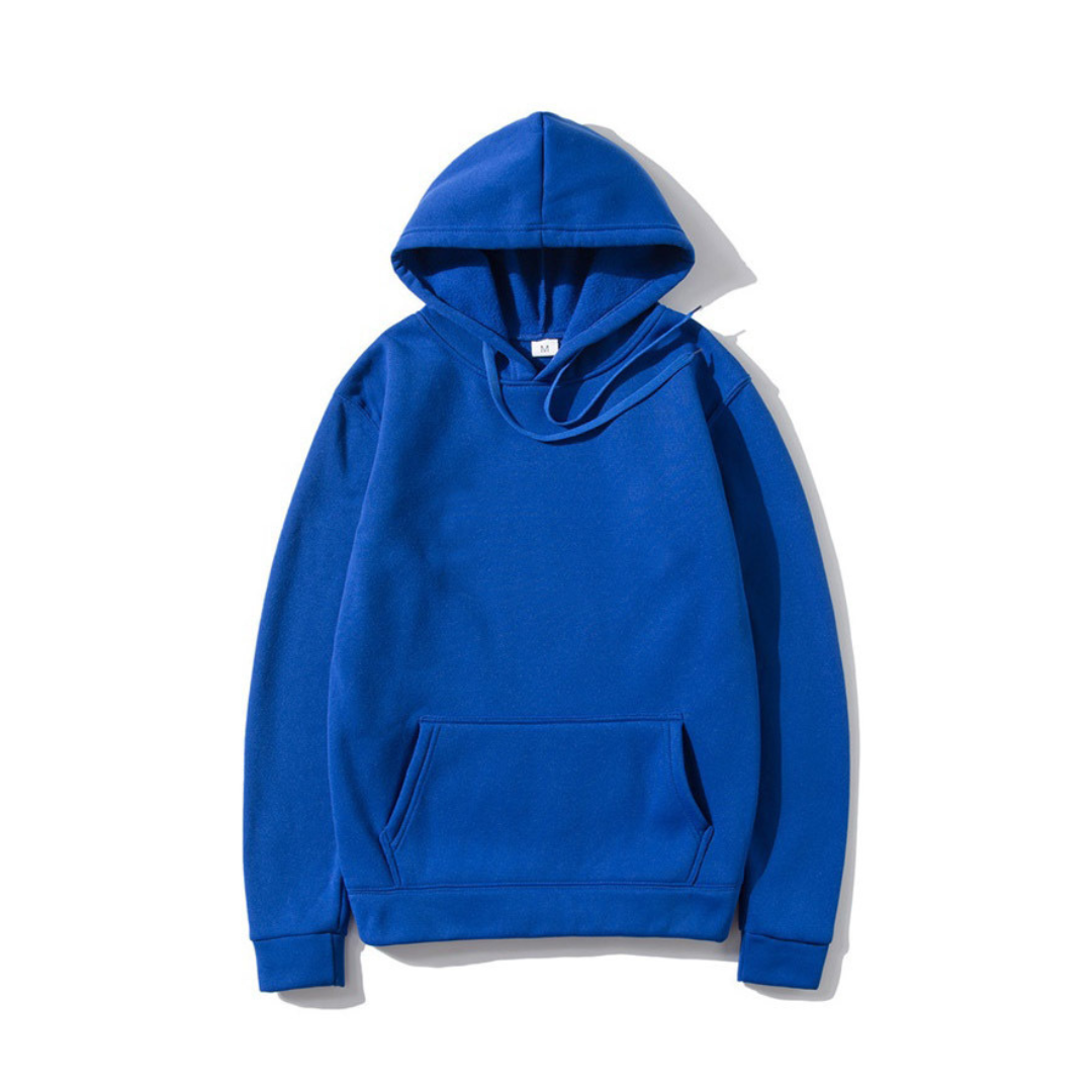 Cotton Fleece Blank Hoodie