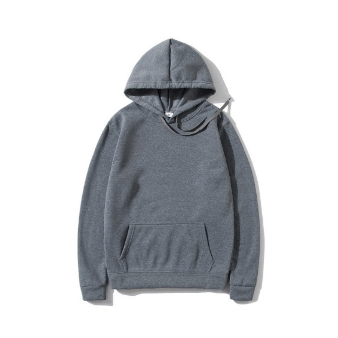 Cotton Fleece Blank Hoodie