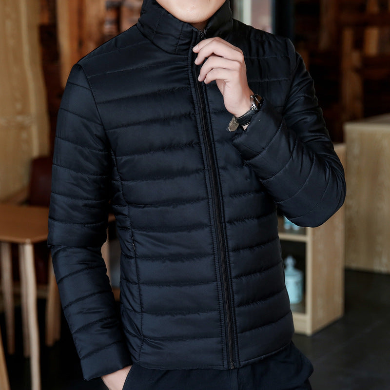 Collar Padded Slim Jacket