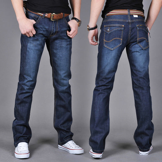 Stylish Straight-Slim Daily Jeans